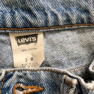 Vintage 1980's High Waisted Stone Washed Levis